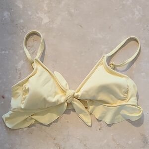 Xhilaration Sunny Yellow Bikini Top